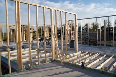 First day of framing