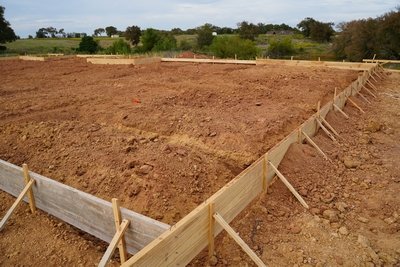 Foundation Forms Going Up