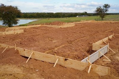 Foundation Forms Going Up