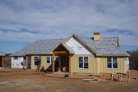 Front with windows